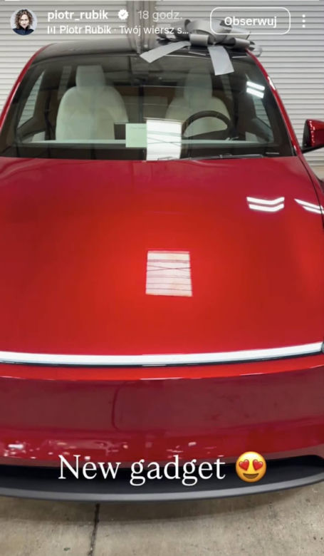 Piotr Rubik i Agata Rubik mają nowe auto