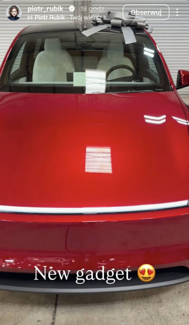 Piotr Rubik i Agata Rubik mają nowe auto