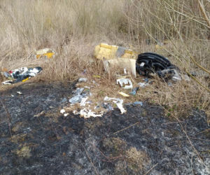 Maszkowice. MAKABRYCZNE skutki wypalania traw. Zwierzak zginął w strasznych męczarniach