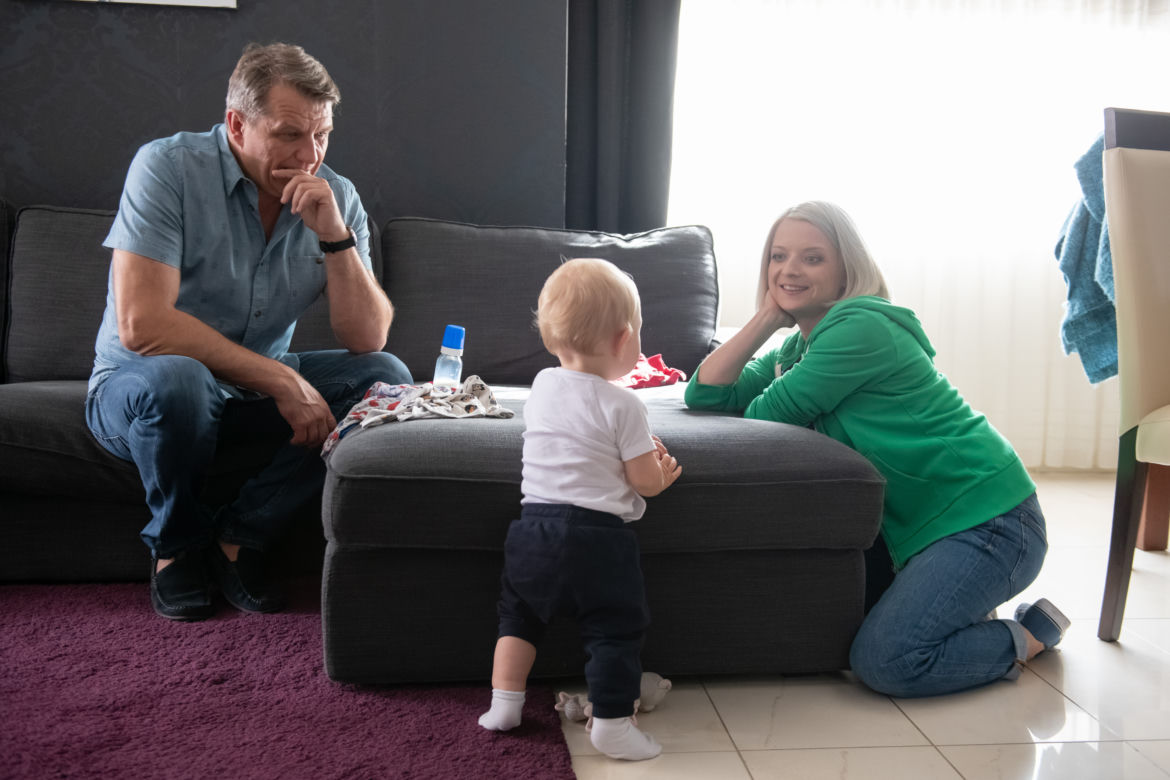 Na Wspólnej odc. 2779. Martyna (Agnieszka Baranowska), Szymek (Tadeusz Kawecki)