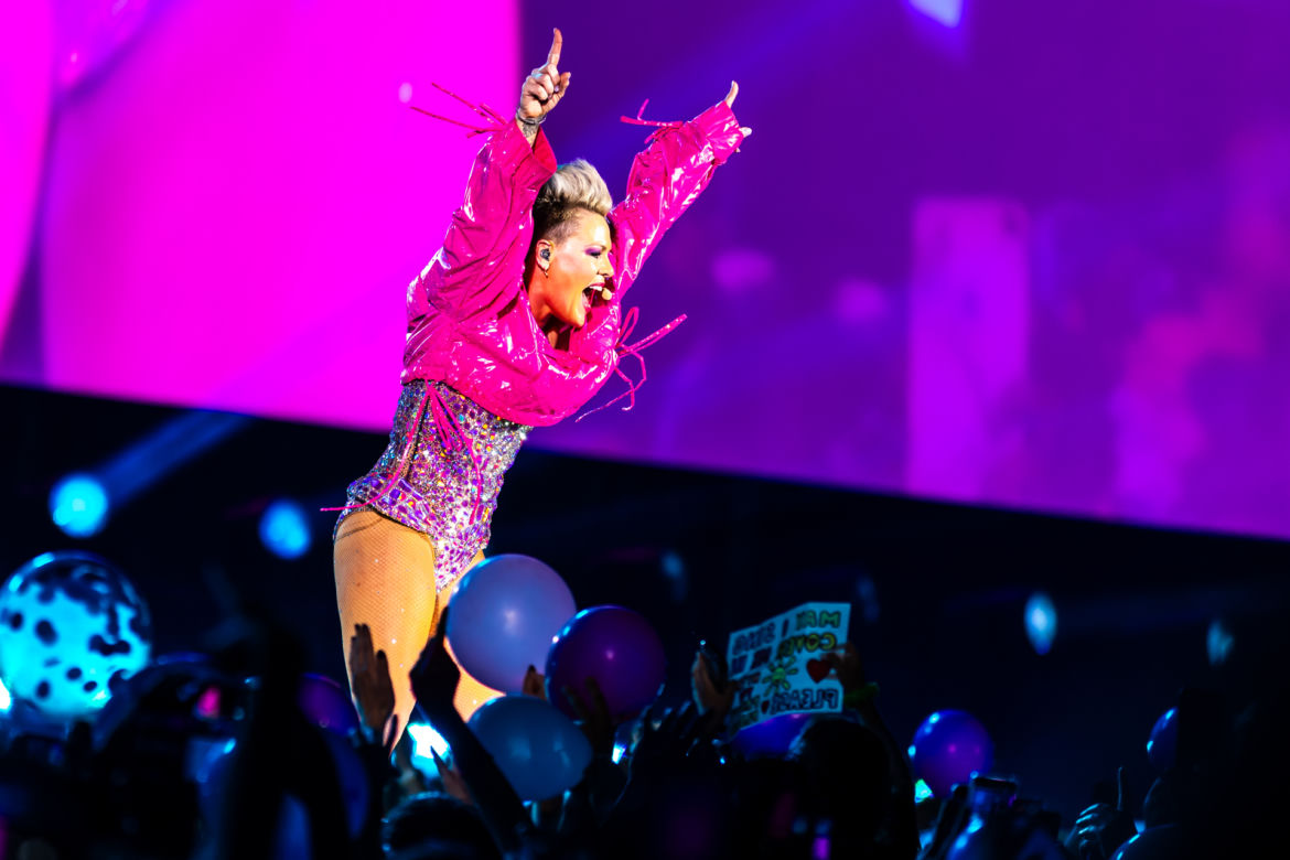 Koncert Pink na PGE Narodowym w Warszawie
