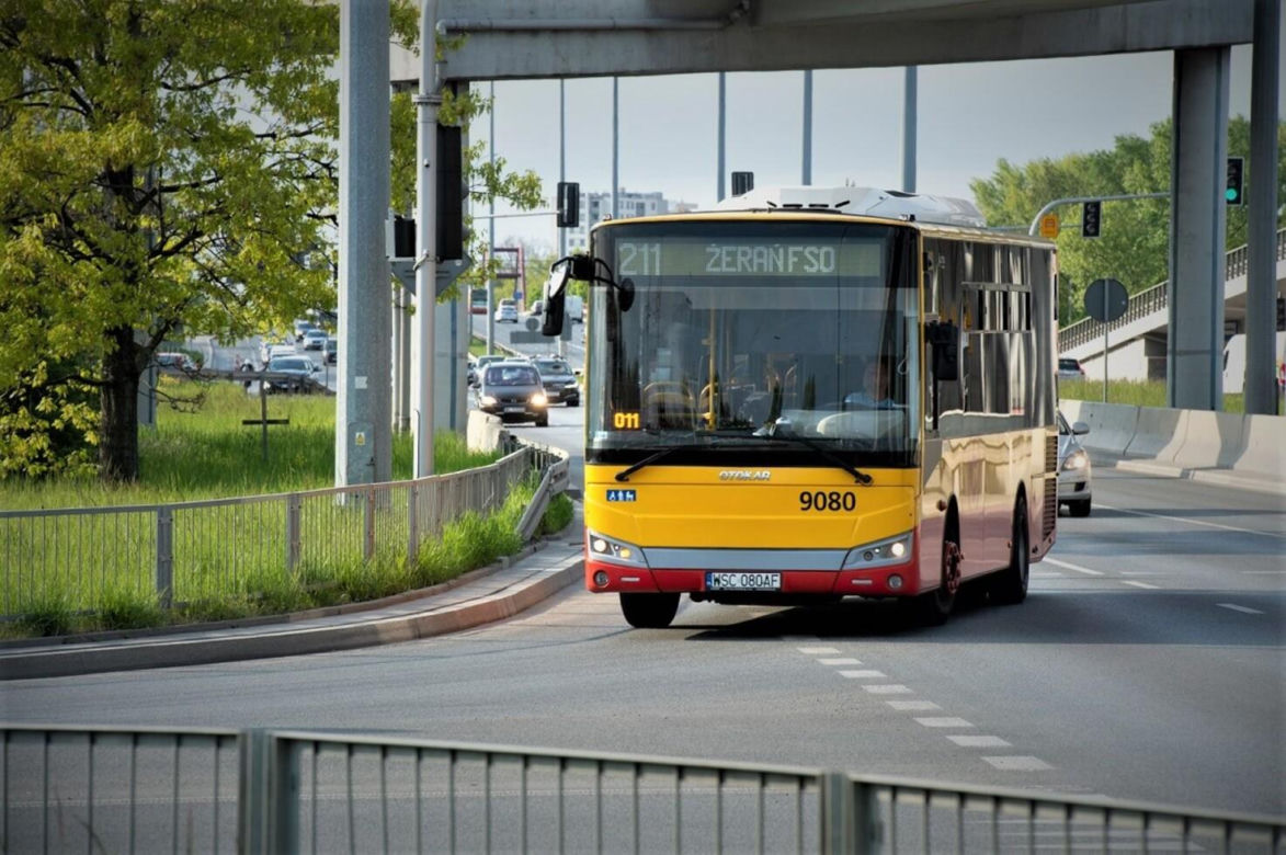 Hybrydowe autobusy Otokar w Warszawie