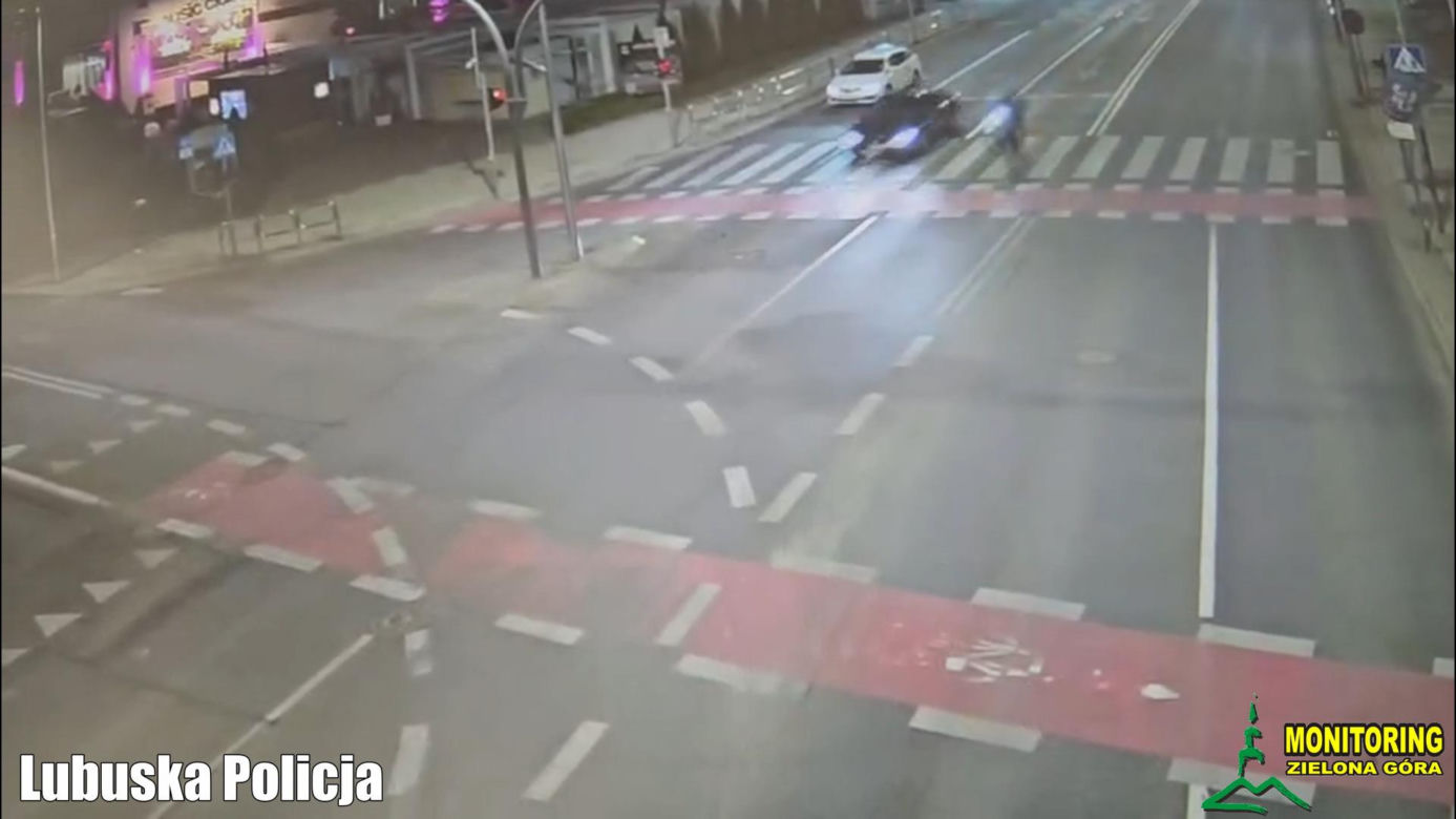 Pirat na motocyklu w Zielonej Górze