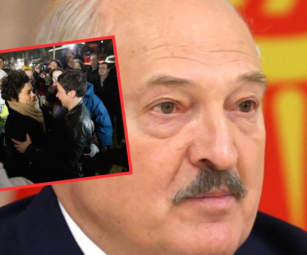 Białoruscy więźniowie polityczni dotarli do Polski. Wzruszające sceny w Warszawie!