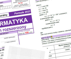 Matura 2026 z informatyki rozszerzonej. Pobierz arkusze cke, rozwiązania i odpowiedzi w pdf i jpg [14.05]