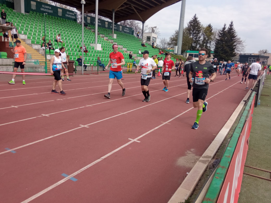 Półmaraton śladami Bronka Malinowskiego Grudziądz - Rulewo