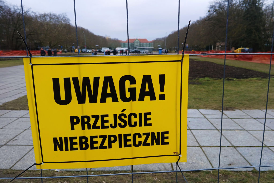 Przebudowa alei Fałata w Parku Kasprowicza