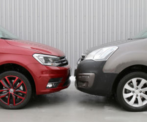 Volkswagen Caddy Trendline 2.0 TDI vs. Peugeot Partner Tepee 1.6 BlueHDi
