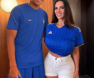 Raissa Bellini i Kylian Mbappe