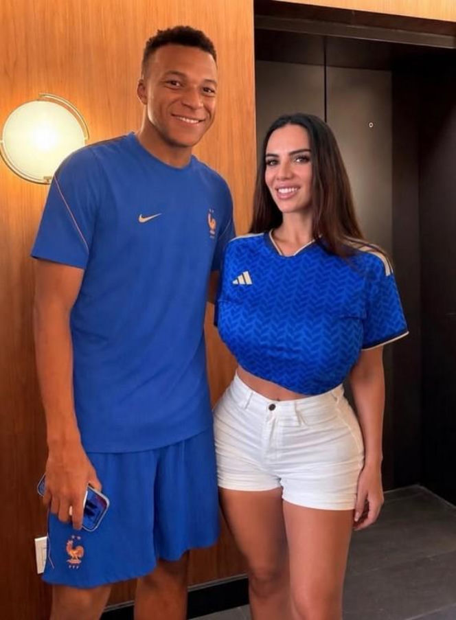 Raissa Bellini i Kylian Mbappe