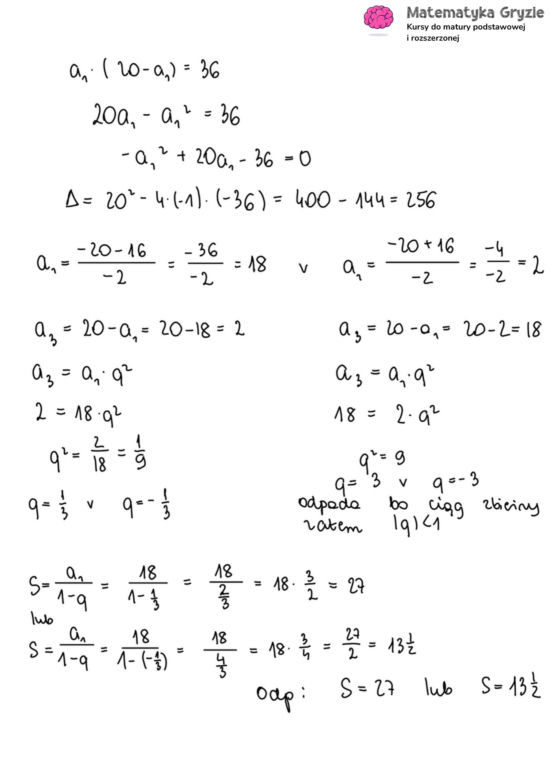Matura 2025 - matematyka rozszerzona