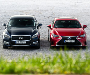 Infiniti Q70h Premium Tech & Lexus RC 300h F Sport