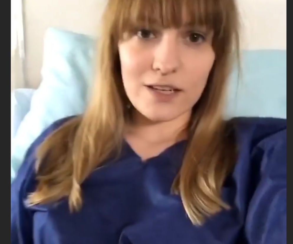 Na Wspólnej po wakacjach 2020.  Sandra (Michalina Robakiewicz)