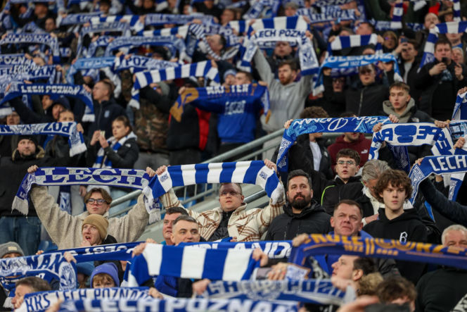 Lech Poznań - Raków Częstochowa: Zdjęcia kibiców z meczu 23. kolejki PKO BP Ekstraklasy