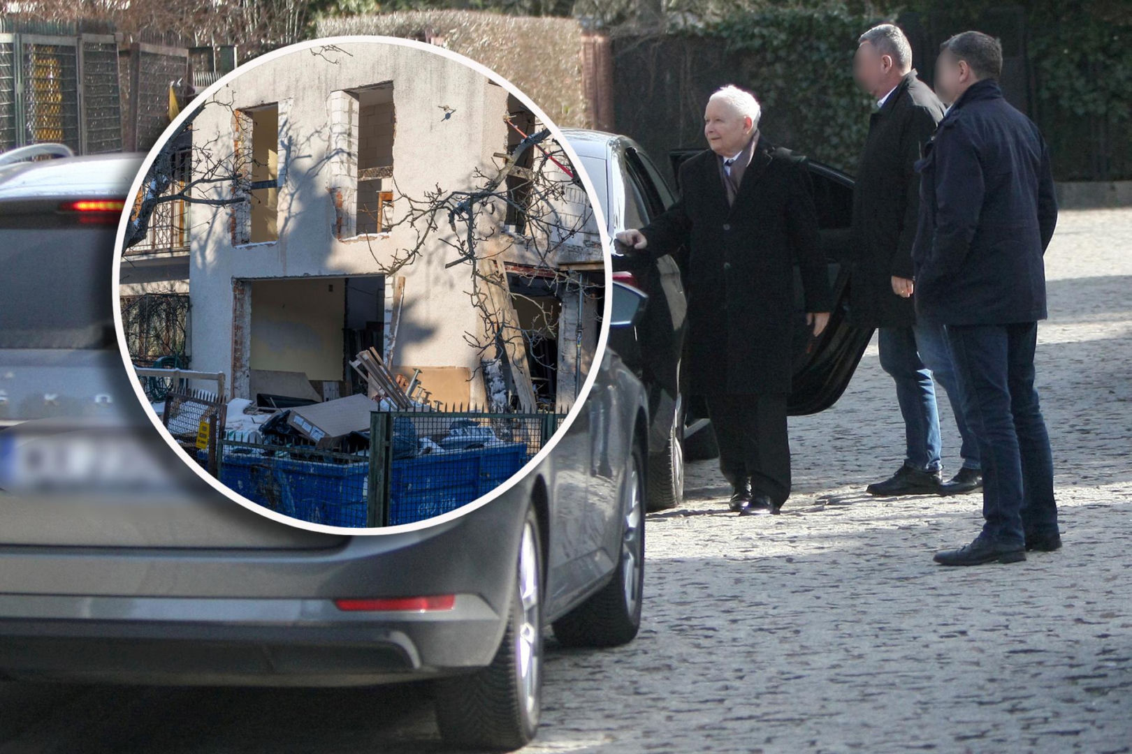 Sytuacja prezesa PiS jest nie do pozazdroszczenia. Kaczyński nie może wrócić do domu