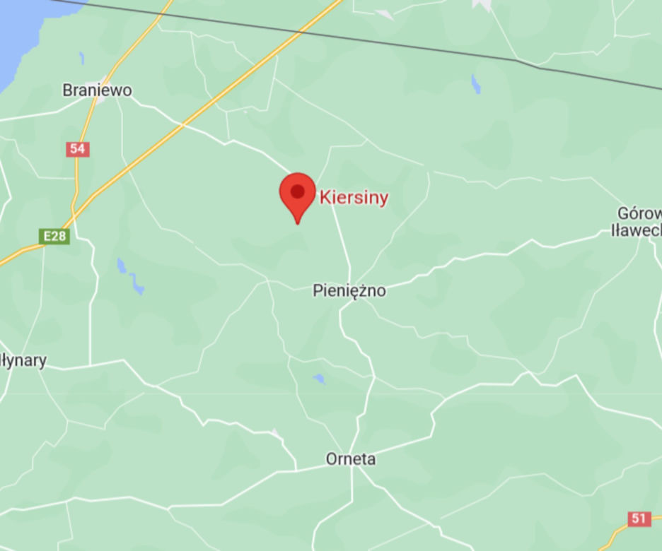 Wieś Kiersiny