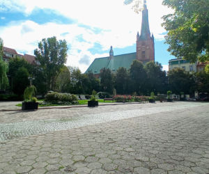 Plac Orła Białego w przeddzień rozpoczęcia przebudowy