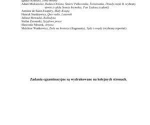 Egzamin ósmoklasisty z języka polskiego. Arkusze CKE 2019