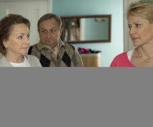 Druga szansa odcinek 7. Monika (Małgorzata Kożuchowska), Zygmunt (Kazimierz Kaczor), Stanisława(Małgorzata Niemirska)