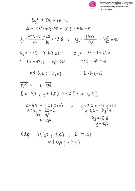Matura 2025 matematyka rozszerzona: ODPOWIEDZI do wszystkich zadań, gotowe rozwiązania matury z matematyki rozszerzonej - Formuła 2015 [12.05.2025]	