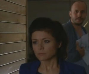 M jak miłość odc. 1020. Kinga (Katarzyna Cichopek), Robert Lubiński (Tomasz Borkowski)
