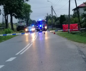 Motocyklista rozbił się na słupie. Nie żyje! 