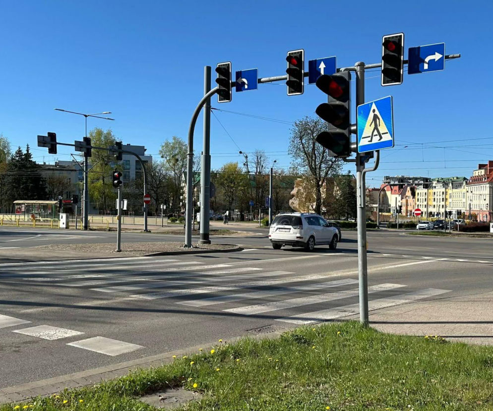 Bez śwateł pod elbląską Szkołą Muzyczną. Wyłączona sygnalizacji