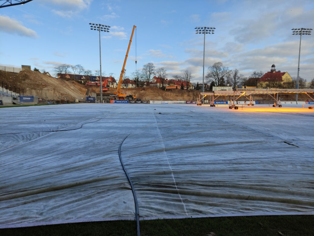 Stadion Pogoni Szczecin czeka na przyjęcie kibiców