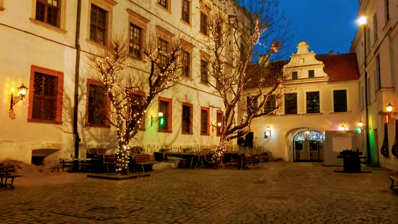 Iluminacje świąteczne w Szczecinie