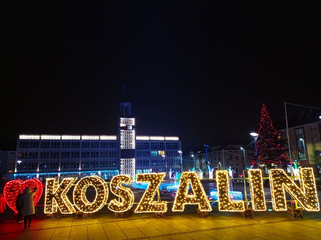 Finał „Świeć się z Energą”. Świąteczne iluminacje w Koszalinie [ZDJĘCIA]