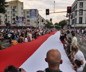 „Cześć i chwała bohaterom!”. Siedlczanie spotkali się w centrum miasta, by uczcić 82. rocznicę wybuchu Powstania Warszawskiego