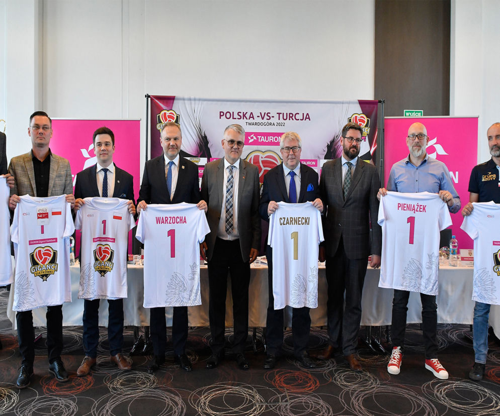 Tauron Giganci Siatkówki, konferencja