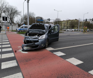 Wypadek na Konstytucji 3 Maja w Lesznie
