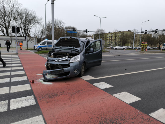 Wypadek na Konstytucji 3 Maja w Lesznie