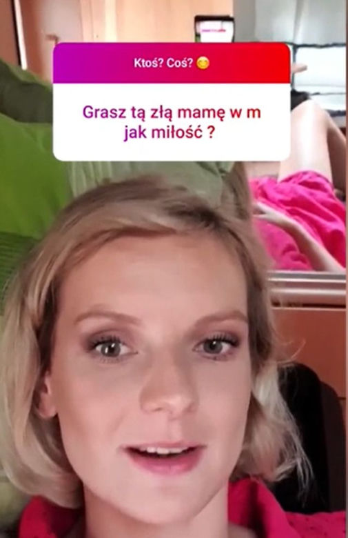 M jak miłość. Ewelina Kudeń-Nowosielska (Weronika)