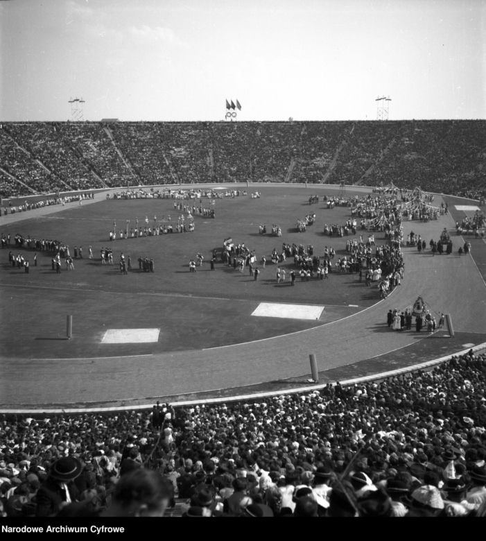 Stadion Dziesięciolecia podczas Dożynek Centralnych w Warszawie