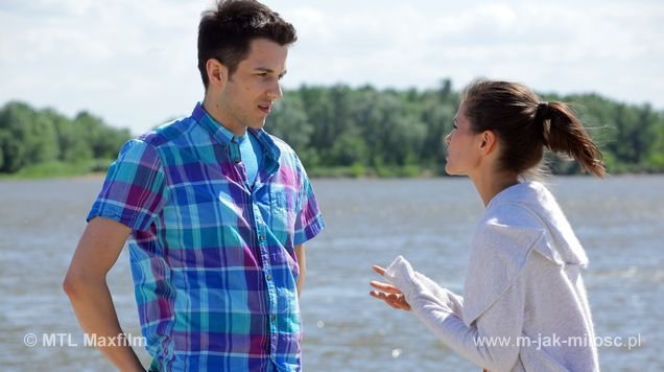 M jak MIŁOŚĆ, odc. 943. Kasia (Agnieszka Sienkiewicz), Robert (Paweł Góralski)
