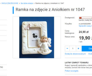To ojciec Rydzyk sprzedaje w swoim sklepie. Są gry biblijne, komórki, a nawet pamiątki z Peru