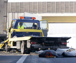Karambol na autostradzie A4 w Gliwicach