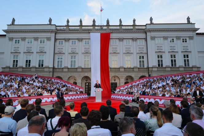 Marta Nawrocka na rocznicy zaprzysiężenia męża