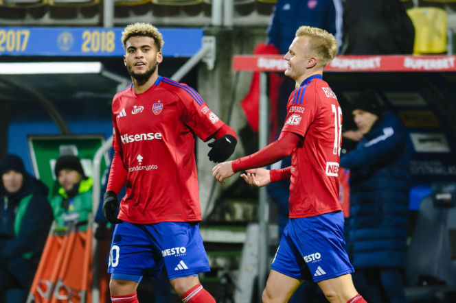 Arka Gdynia - Raków Częstochowa, zdjęcia kibiców i piłkarzy z meczu 17. kolejki PKO BP Ekstraklasy