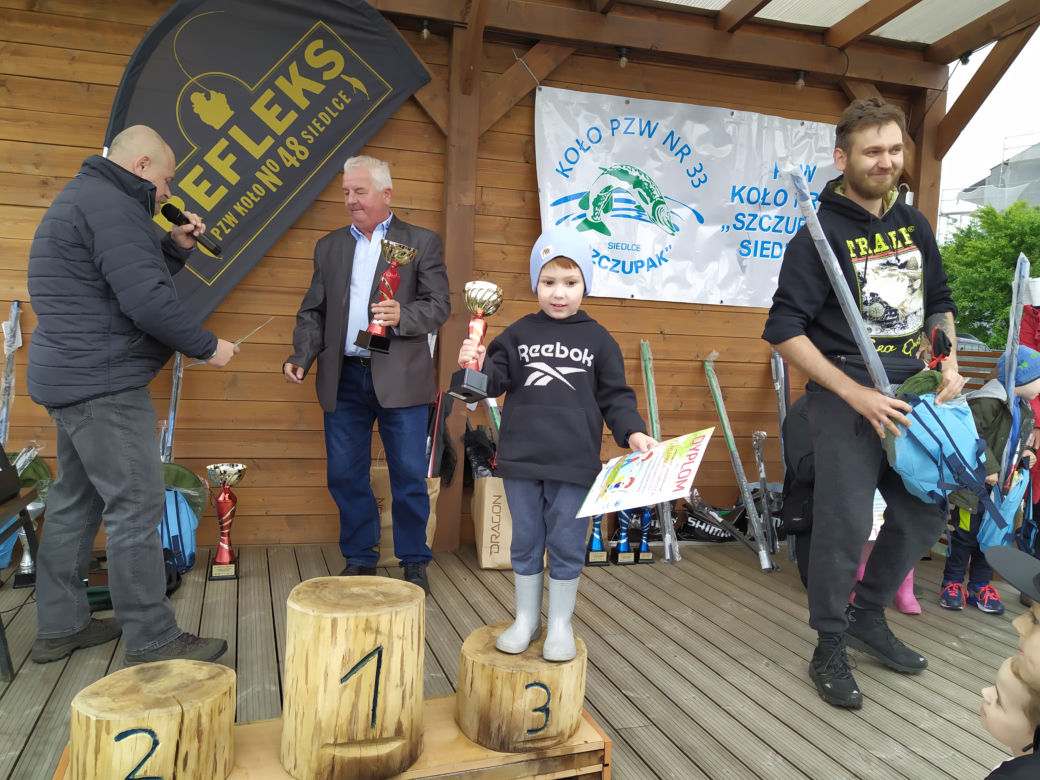 Fotorelacja z Pikniku Wędkarskiego z okazji Dnia Dziecka w Siedlcach i zawodów wędkarskich 29.05.2022