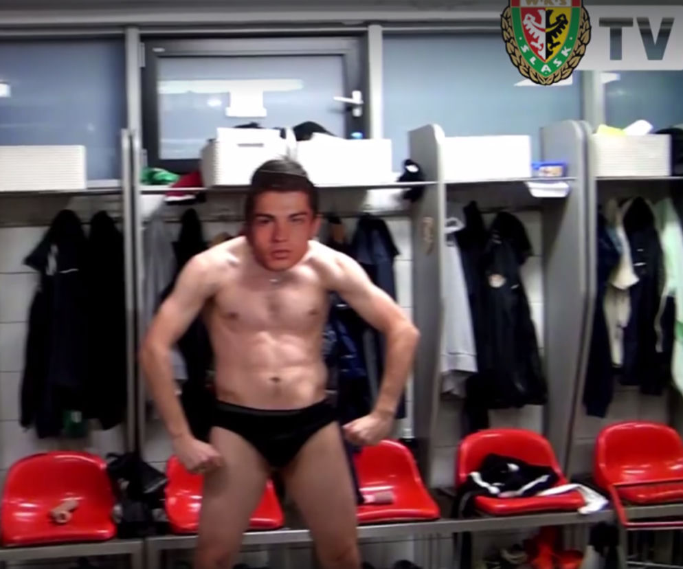 Poznajesz który z piłkarzy Śląska został Ronaldo?