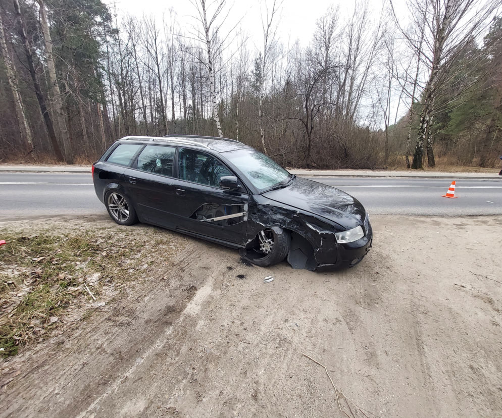 Wypadek na Iłżeckiej w Starachowicach 16.03.2022