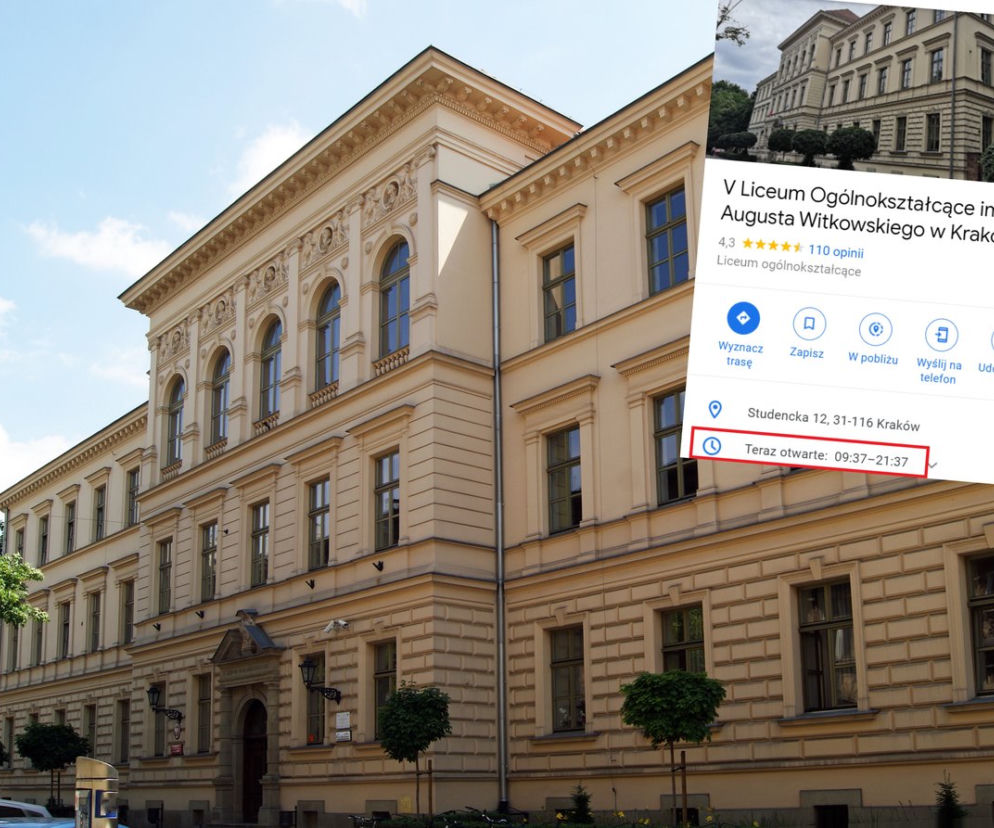 Troll zaatakował krakowski licea