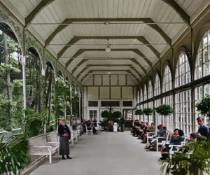 Pijalnia Dolnego Źródła w Świeradowie-Zdroju - zdjęcia z budowy i archiwalia