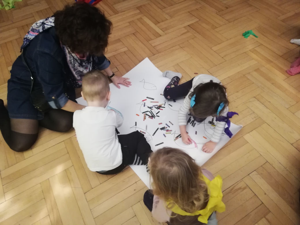Złota rybka spełniała dziecięce marzenia w Kuźni Artystycznej.