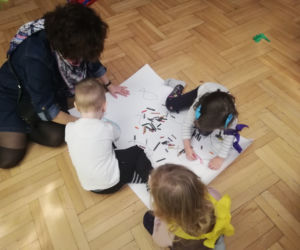 Złota rybka spełniała dziecięce marzenia w Kuźni Artystycznej.