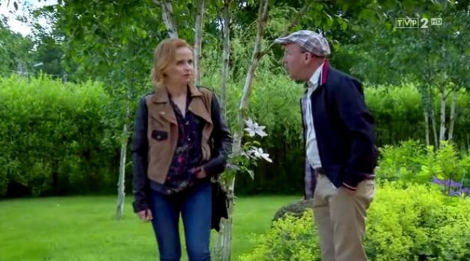 M jak miłość odc. 1241. Ewa (Dominika Kluźniak), Jerzy Kolęda (Artur Barciś)