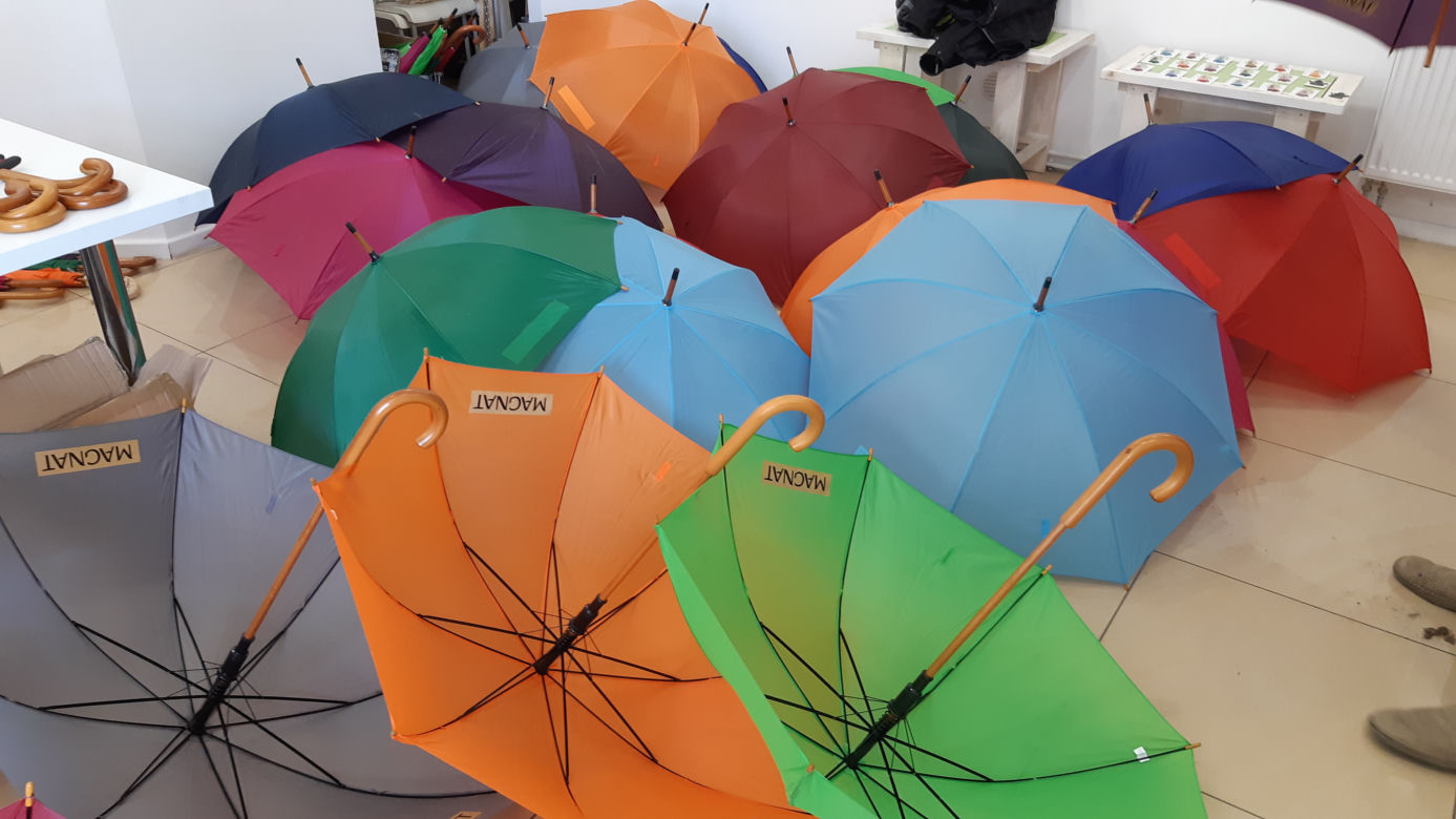 Kolorowe parasole letnią wizytówką Tarnowa